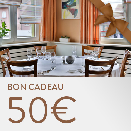 Bon cadeau restaurant Koenig - 50 euros