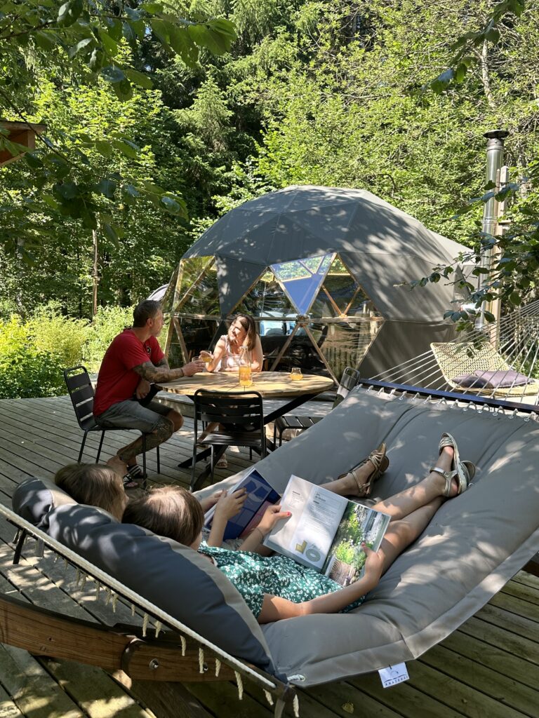 Bon pour 2 nuitées dans les Dômes <br>4 personnes